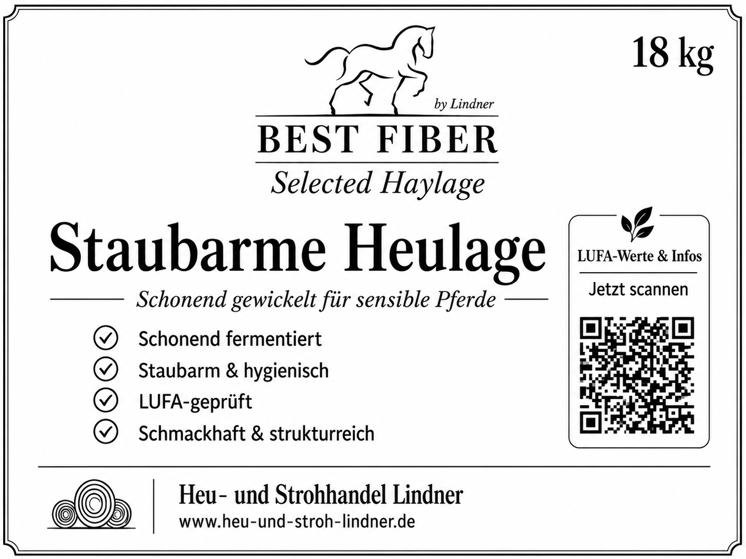 Staubarme Heulage
